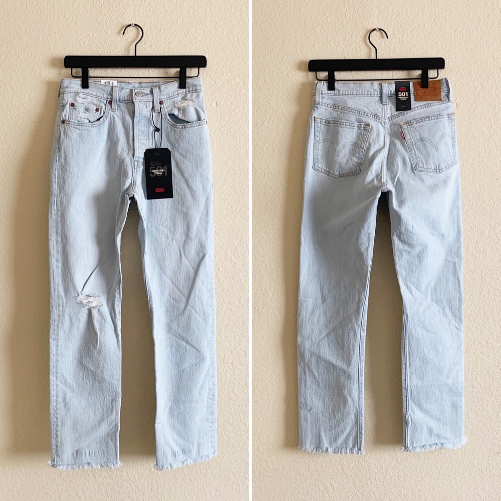 Levi's Women's High Rise Jeans - Light Blue